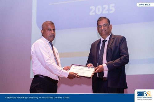 Certificate Awarding Ceremony for Accredited Centers - 2025