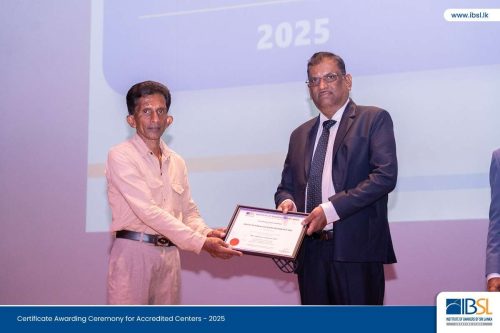 Certificate Awarding Ceremony for Accredited Centers - 2025