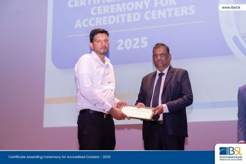 Certificate Awarding Ceremony for Accredited Centers - 2025