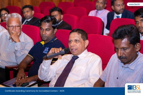 Certificate Awarding Ceremony for Accredited Centers - 2025
