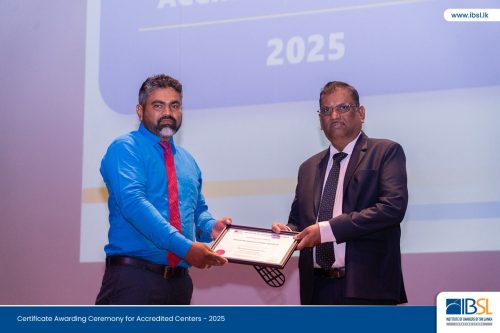 Certificate Awarding Ceremony for Accredited Centers - 2025